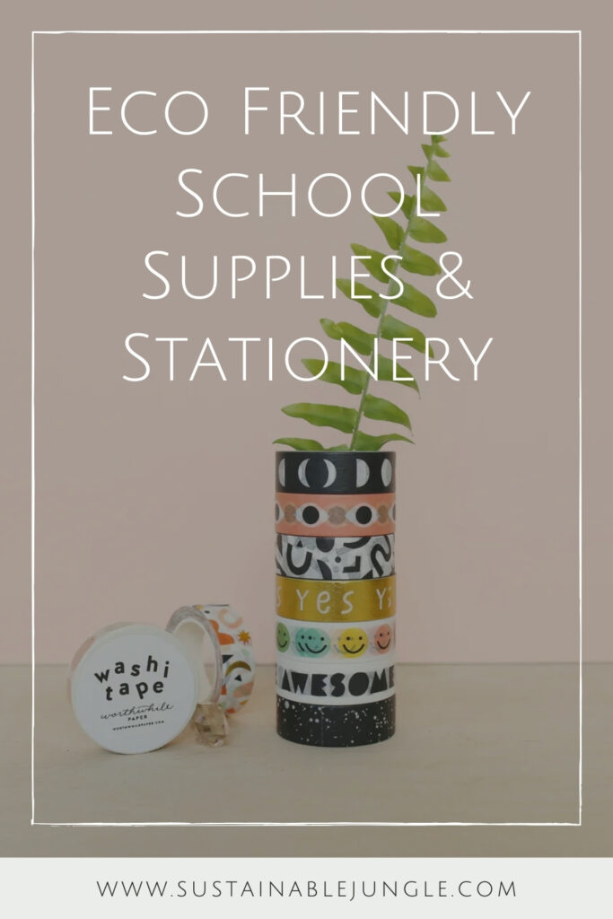 14个生态友好学校用品和文具品牌,在可持续发展#零废物学校用品#生态友好学校用品#可持续文具#可持续丛林图片中获得A+