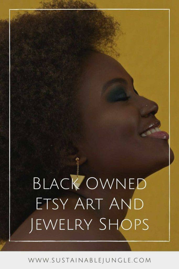 黑人拥有Etsy艺术和珠宝商店，以促进道德赋权#blackownedetsyshops #blackownedetsyartshops #blackownedetsyjewelryshops #可持续丛林