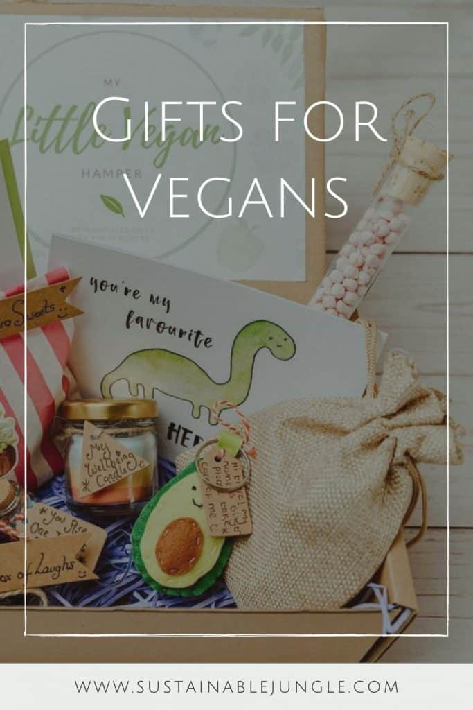 我们认为每一个礼物都应该是一个动物友好的gift! So, here's some of our favorite gifts for vegans that says