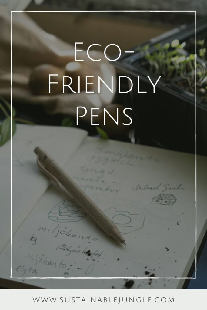 笔比剑更有力。但并不是每一支笔都一样。这就是为什么我们都应该选择生态友好型的笔来进行最可持续的涂鸦……图片来源:A Good Company #环保笔#环保笔和铅笔#最佳环保笔#可重复使用笔#可持续笔#无塑料笔