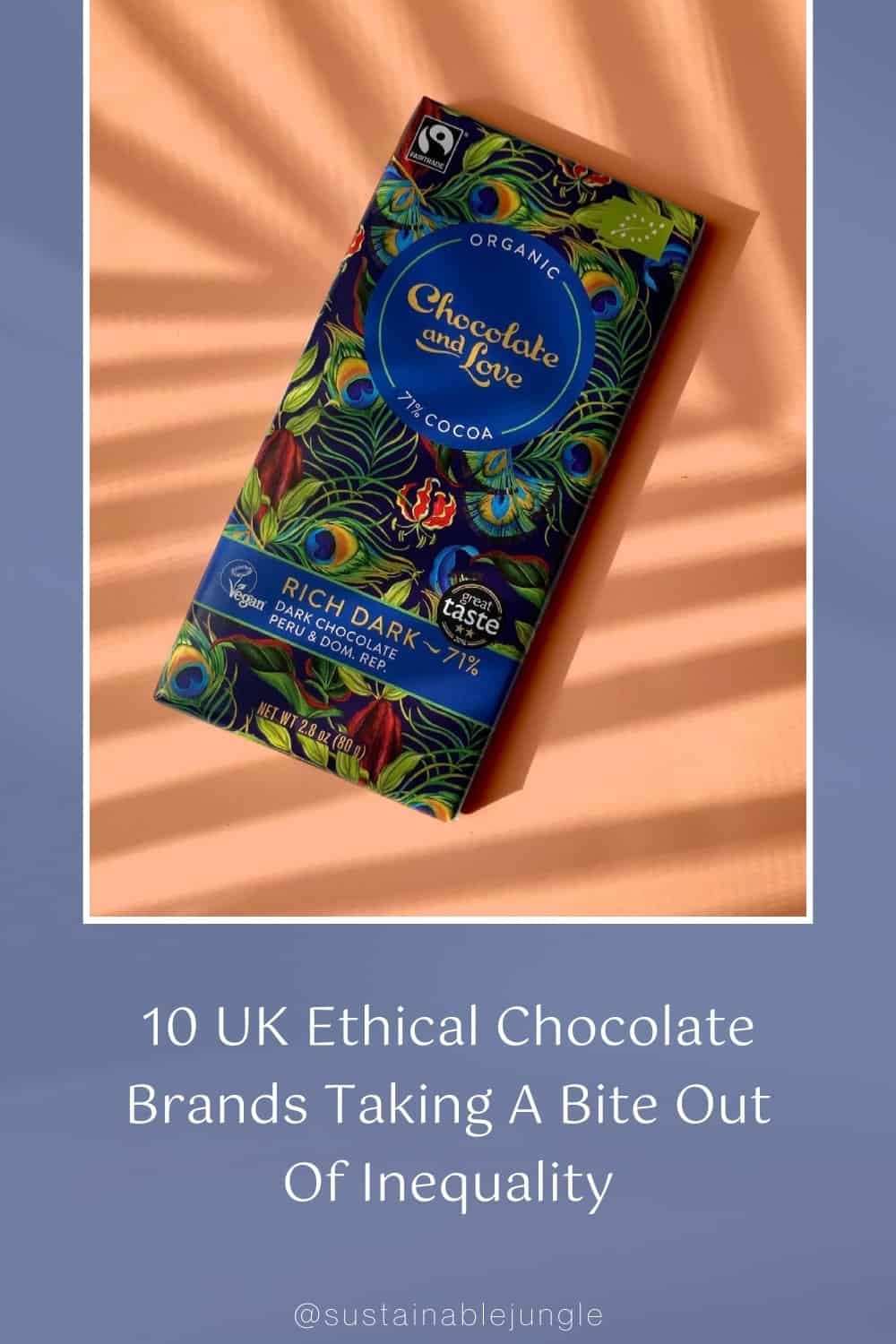 10个英国道德巧克力品牌打破不平等#欧洲伦理巧克力#欧洲伦理纯素食巧克力#欧洲伦理巧克力品牌#欧洲伦理巧克力#可持续巧克力#可持续巧克力品牌#可持续巧克力包装#可持续巧克力棒#可持续巧克力#公平贸易巧克力#生态友好巧克力#可持续丛林图片来自巧克力与爱