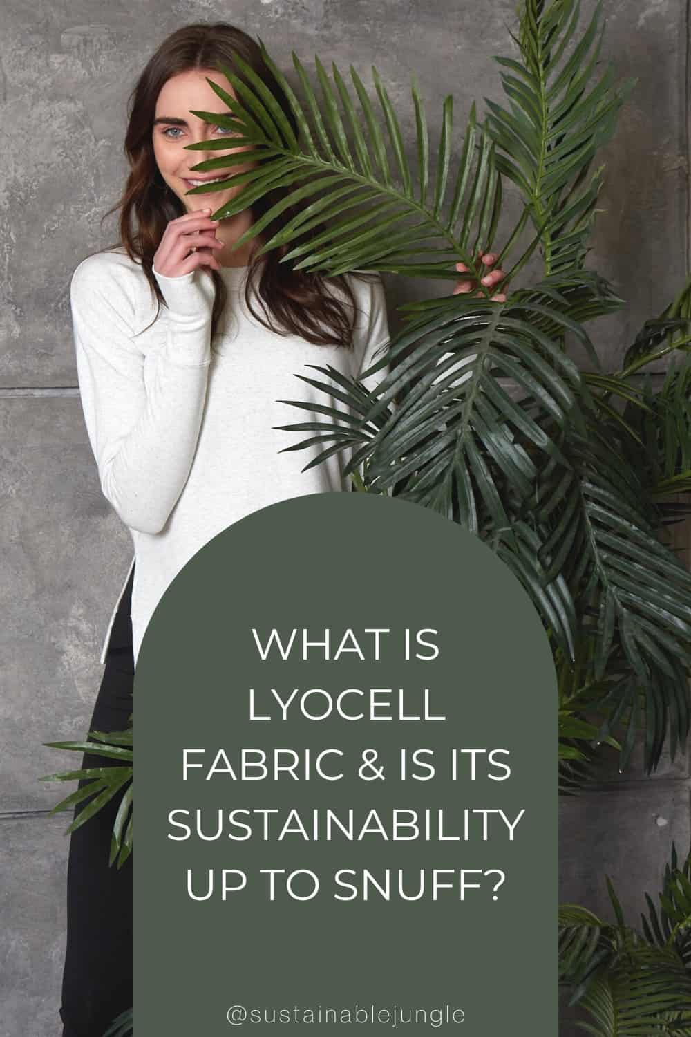 什么是Lyocell面料,其可持续性是否达到标准?#lyocellfabric #lyocelltencelfabric # islyocellfabricsustainable# tencellyocell #whatislyocellfabric #sustainablejungle图片由TENCEL提供