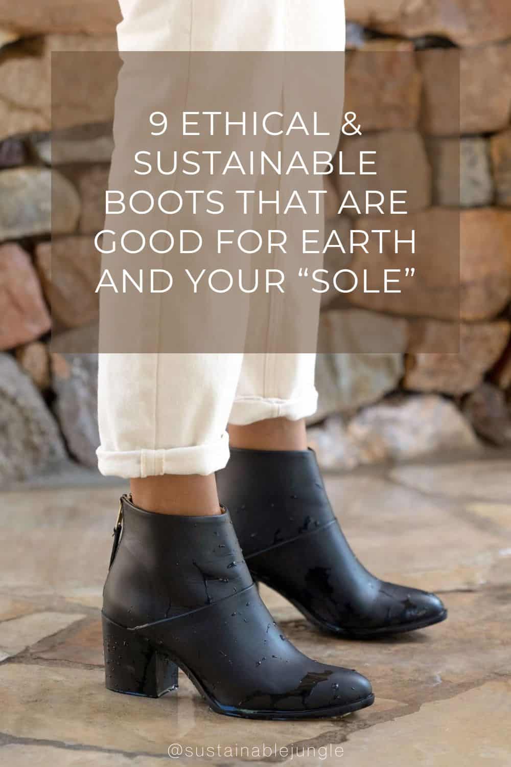 9双对地球和你的“鞋底”有好处的道德和可持续的靴子，尼索罗#可持续靴#可持续hellecseabboots #可持续皮靴#可持续素食靴#道德靴#可持续丛林
