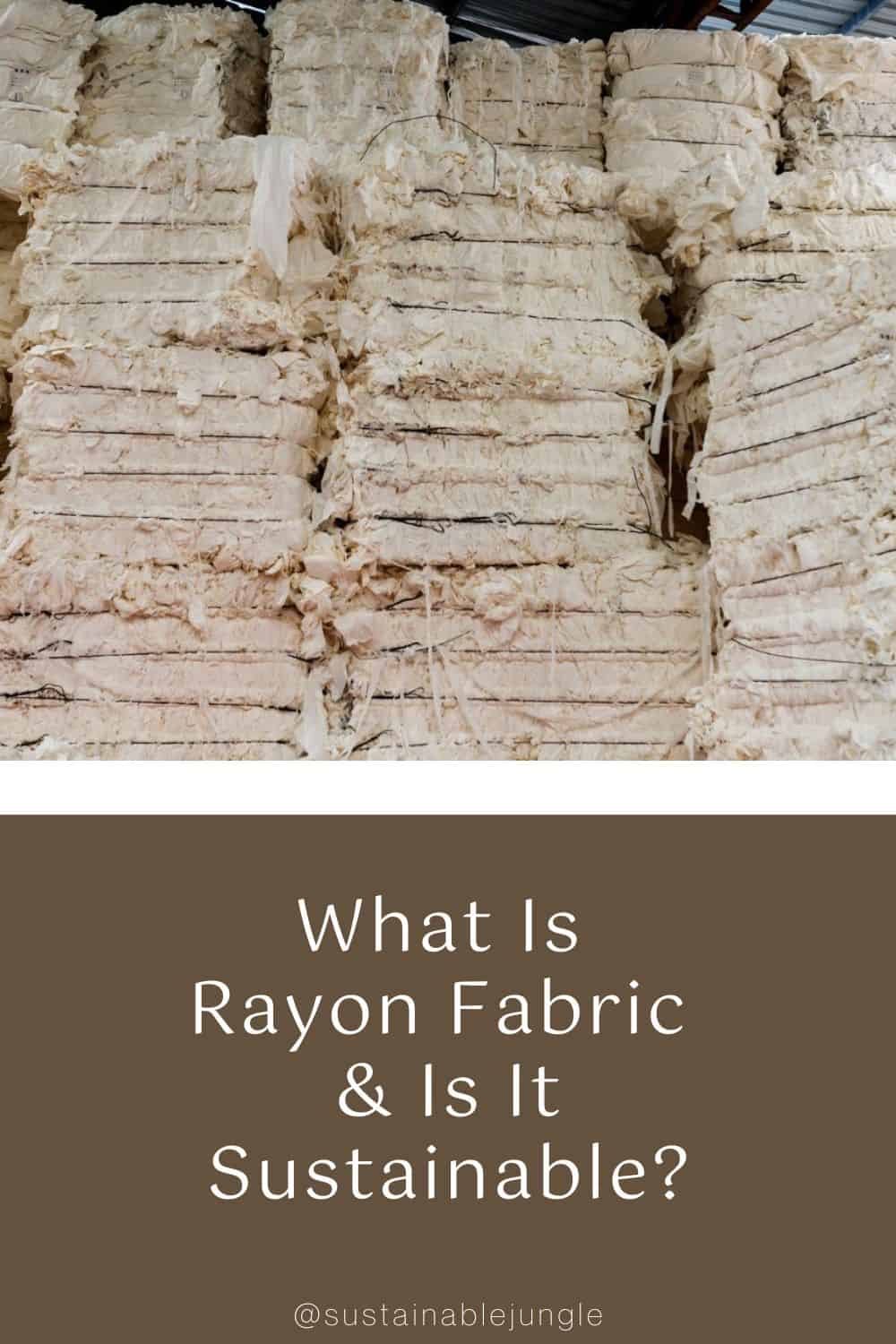 什么是人造丝面料2023 Image by hxdyl via Getty Images on Canva Pro #人造丝面料#whatisrayonfabric # israyonsustainability #howsustainableisrayon #lyocellrayonfabric #prosandconsofrayonfabric #sustainablejungle