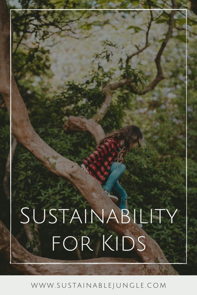 觉得你的孩子还太小，不能有所作为?再想想。儿童的可持续性体现并灌输了你的孩子……图片来源:安妮·斯普拉特Unsplash #儿童的可持续性#儿童的可持续性活动#儿童的可持续性#儿童的可持续性项目#可持续丛林