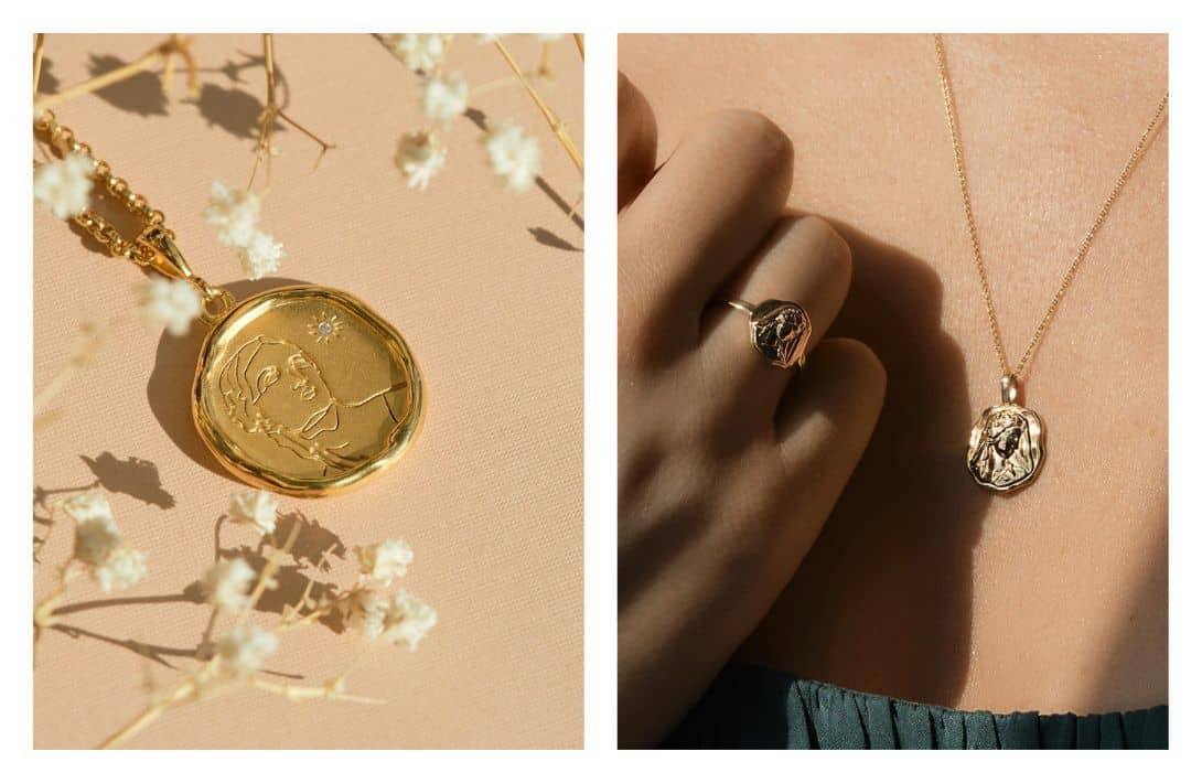 11个极简主义珠宝品牌:简单，令人惊叹和(更)可持续的形象由共同时代#极简主义珠宝#可持续丛林
