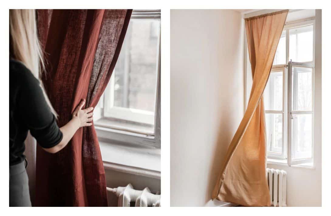 9个可持续的有机窗帘来遮住你的房间，而不是地球，AmourLinen图片#有机窗帘#有机遮光窗帘#可持续窗帘#有机窗帘#可持续窗帘#可持续丛林